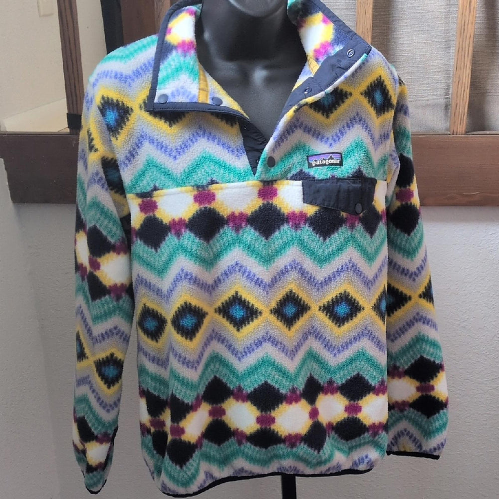 Patagonia Synchilla Snap T Fleece Pullover Timber Twist