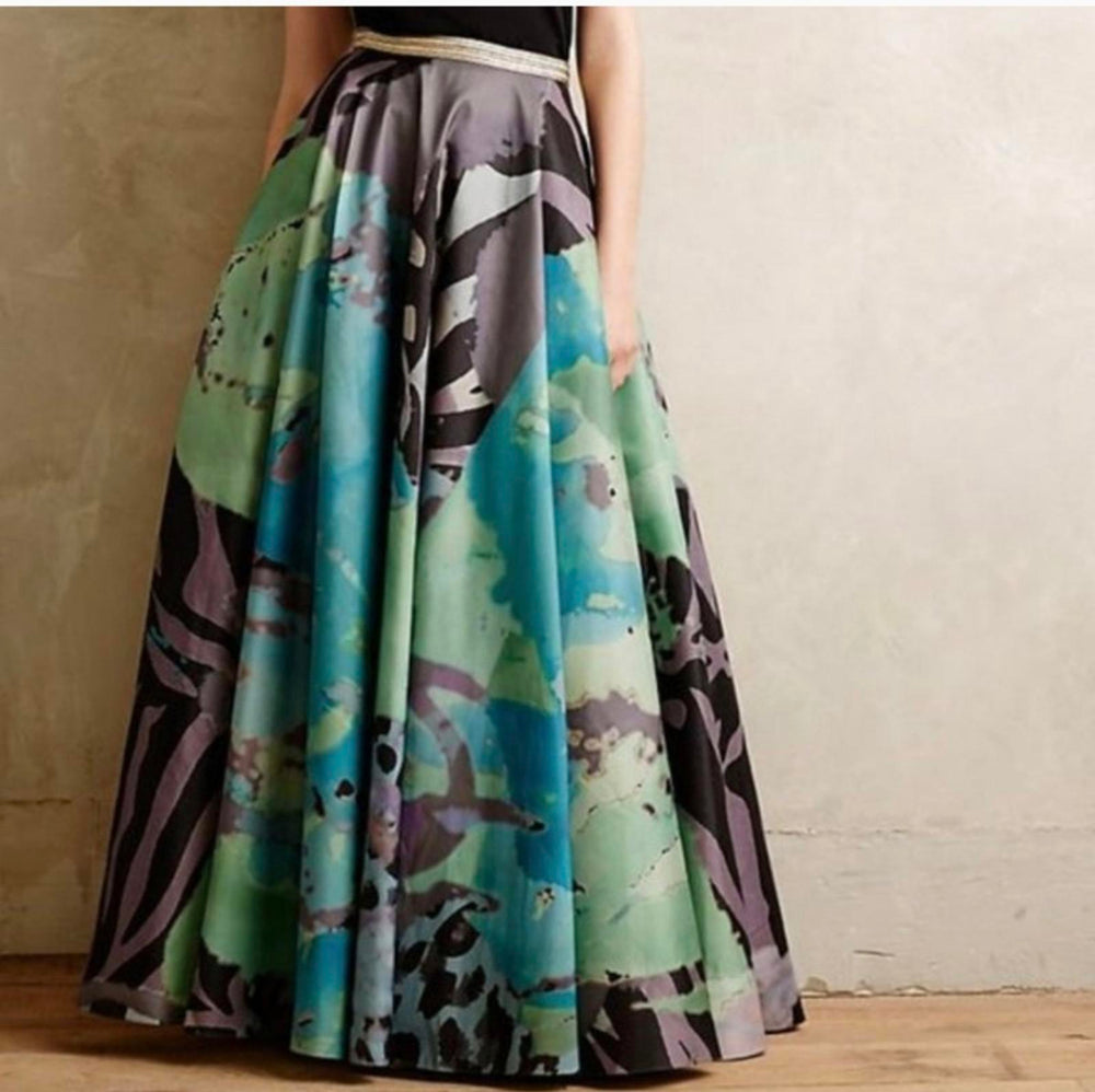Geisha Designs Pintura Maxi Skirt