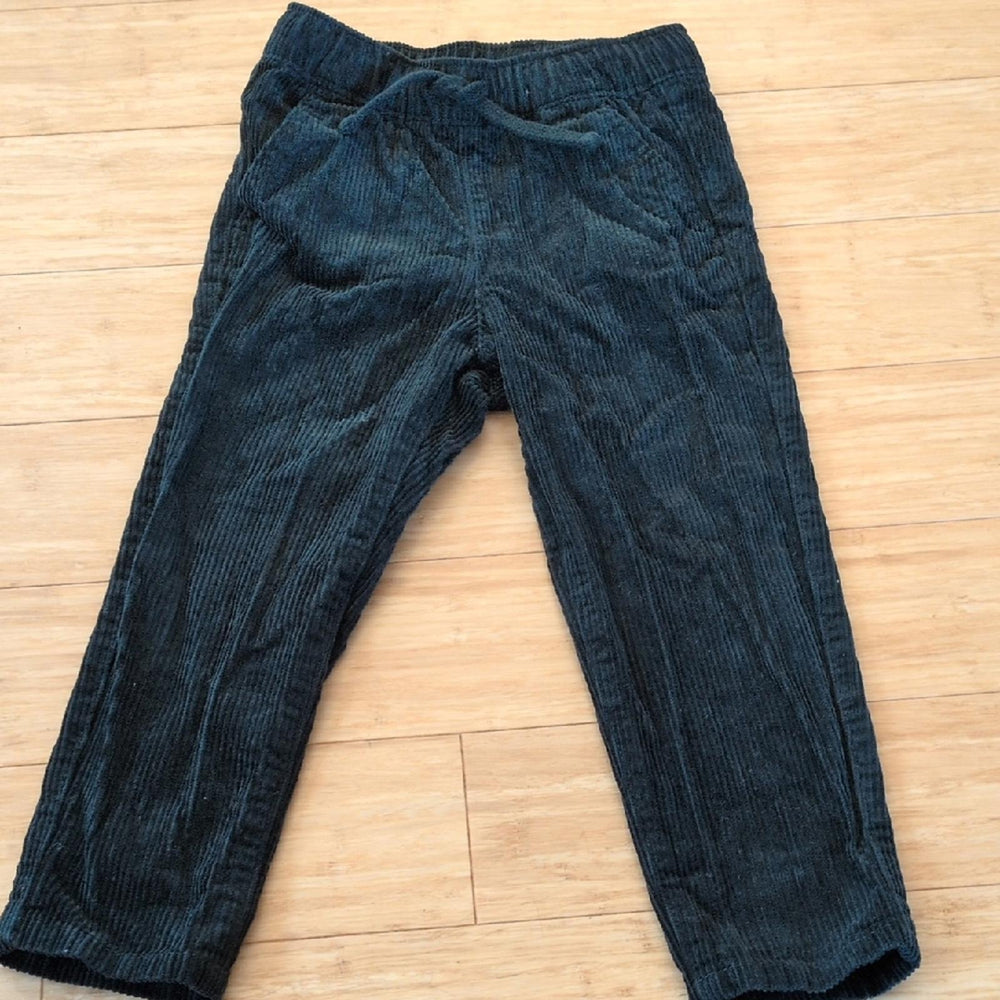 Old Navy Emerald Corduroy Drawstring Pants - 3T