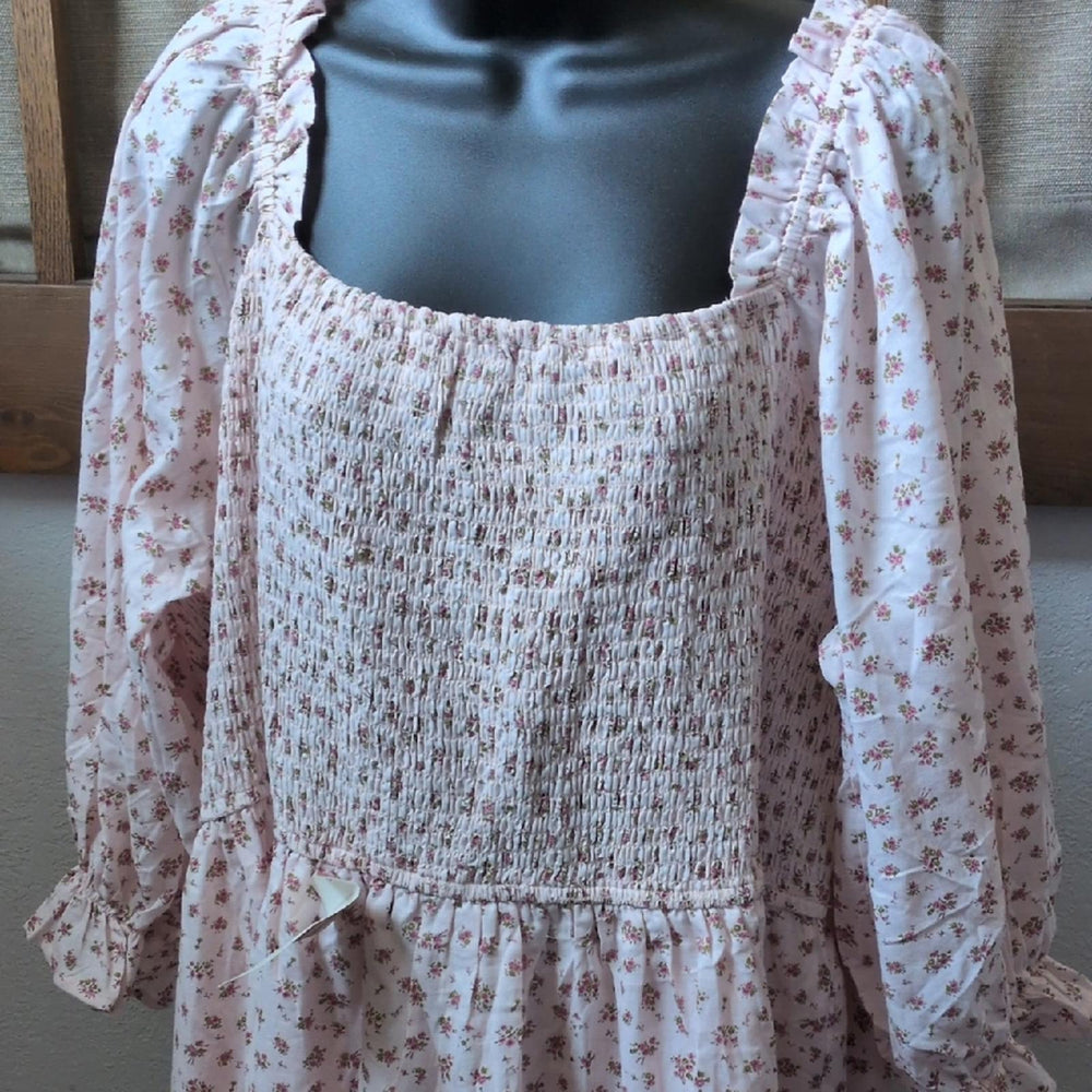 Ivy City Co Short Madelyn Dress In Pink - 4XL