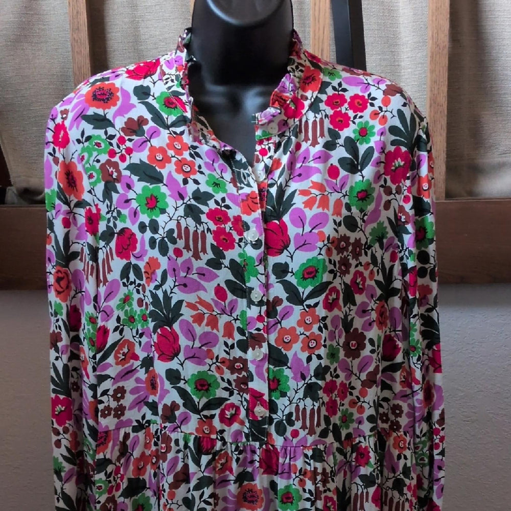 Boden Floral Maxi Dress - US 10