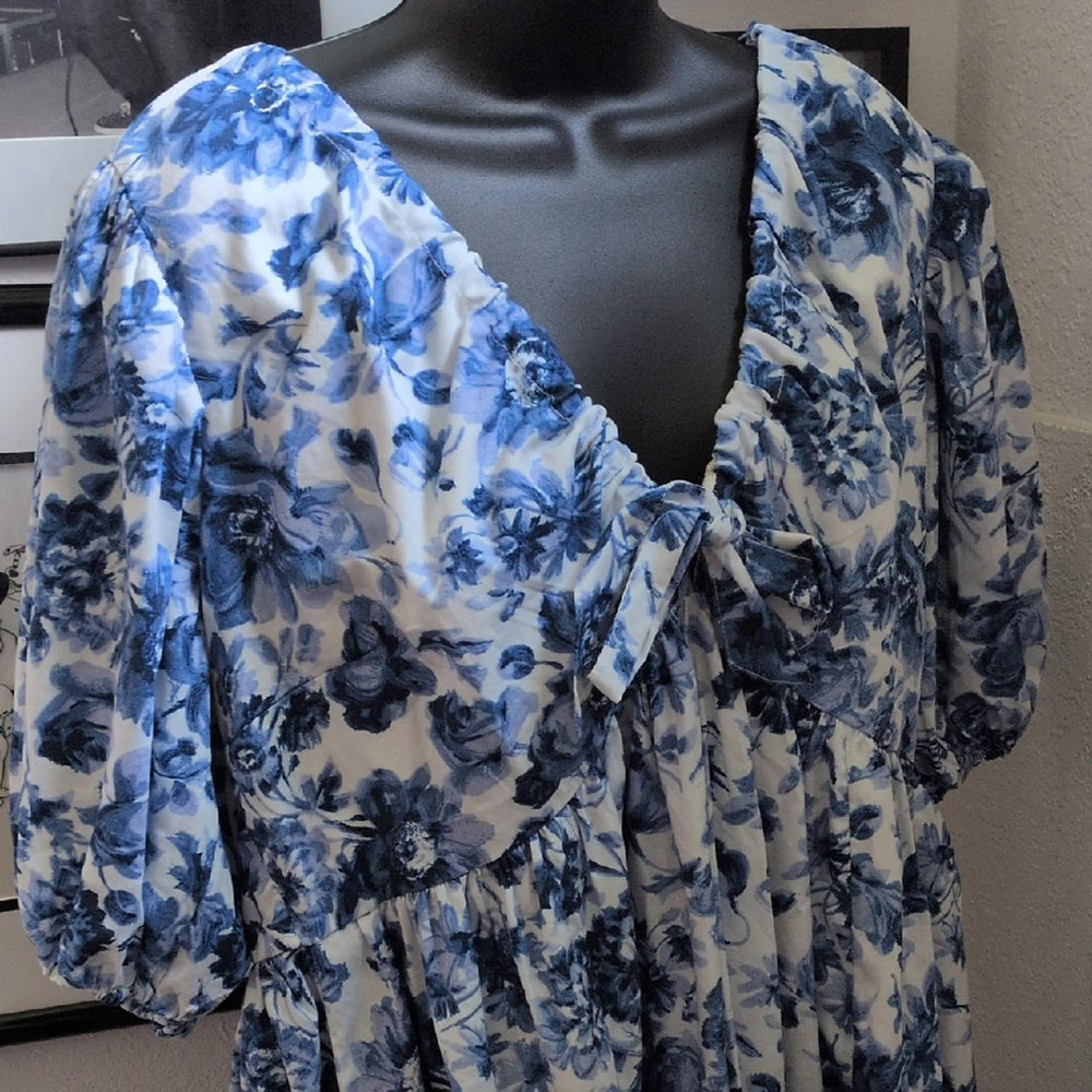 Abercrombie Tie Front Mini Dress - XL