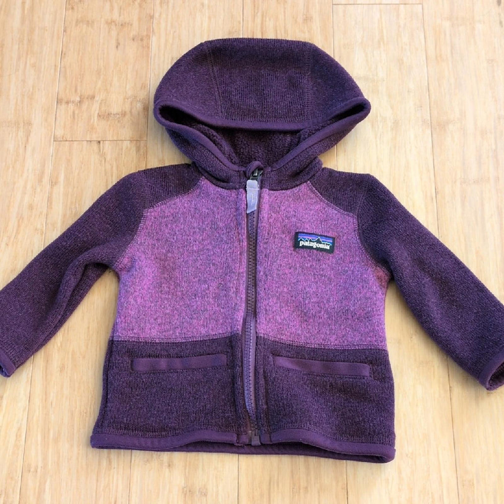 Patagonia Mini Better Sweater Zip Up Sweater Jacket - 3-6 mo