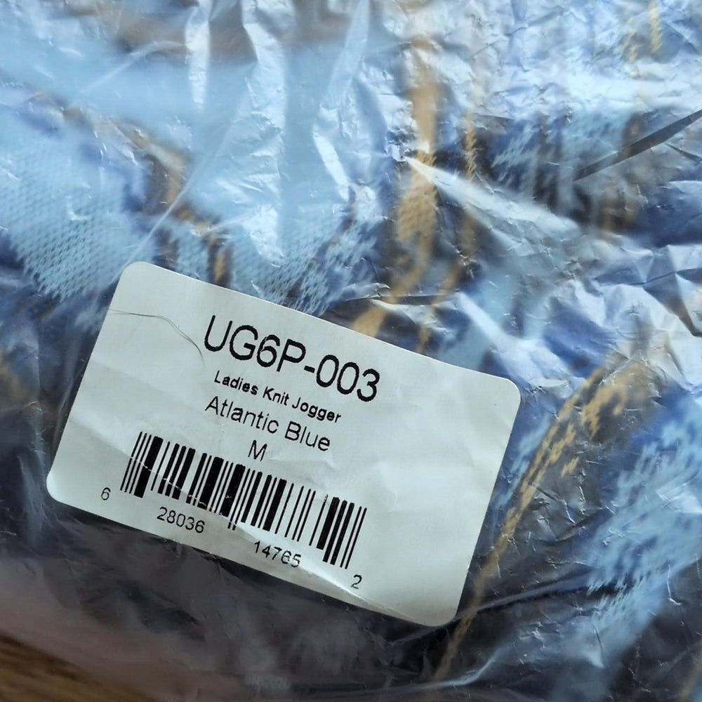 Twenty Montreal Crystal Azurite Hyper Reality Knit Track Pants Atlantic Blue
