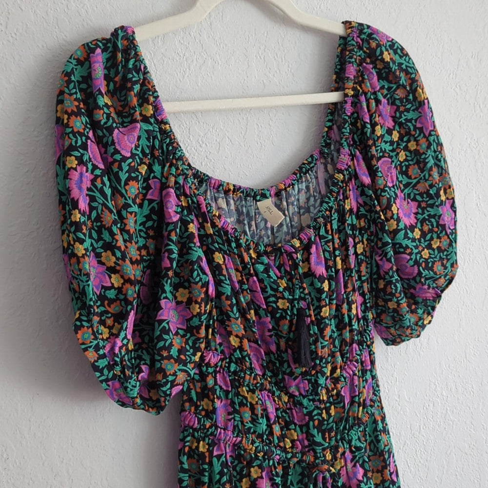 Spell and the Gypsy village mini dress purple floral