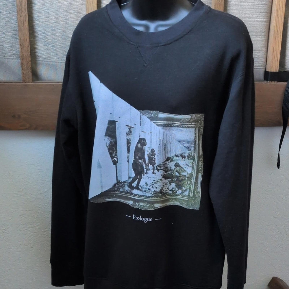 KTZ Mens Streetwear Oversized Prologue Crew Neck Sweater