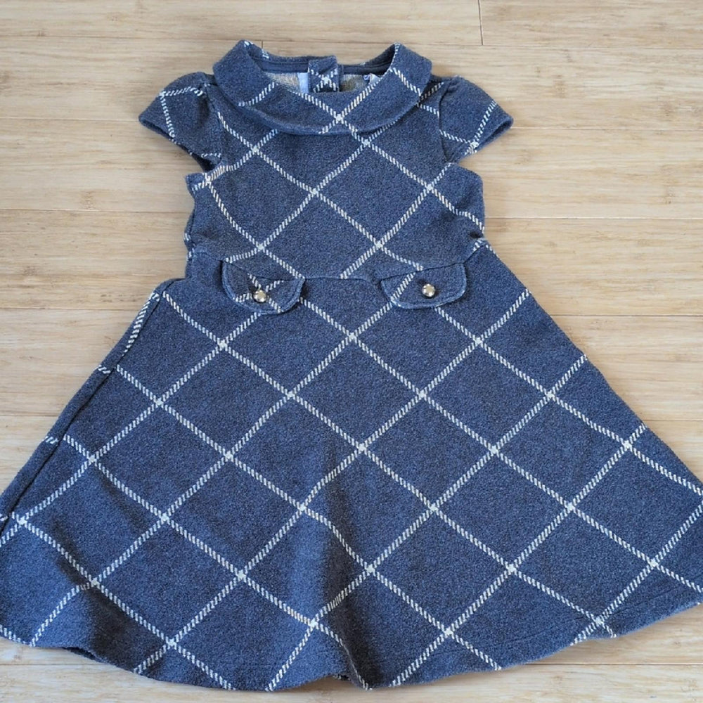 Janie And Jack Plaid Patterned Perfect Dress
