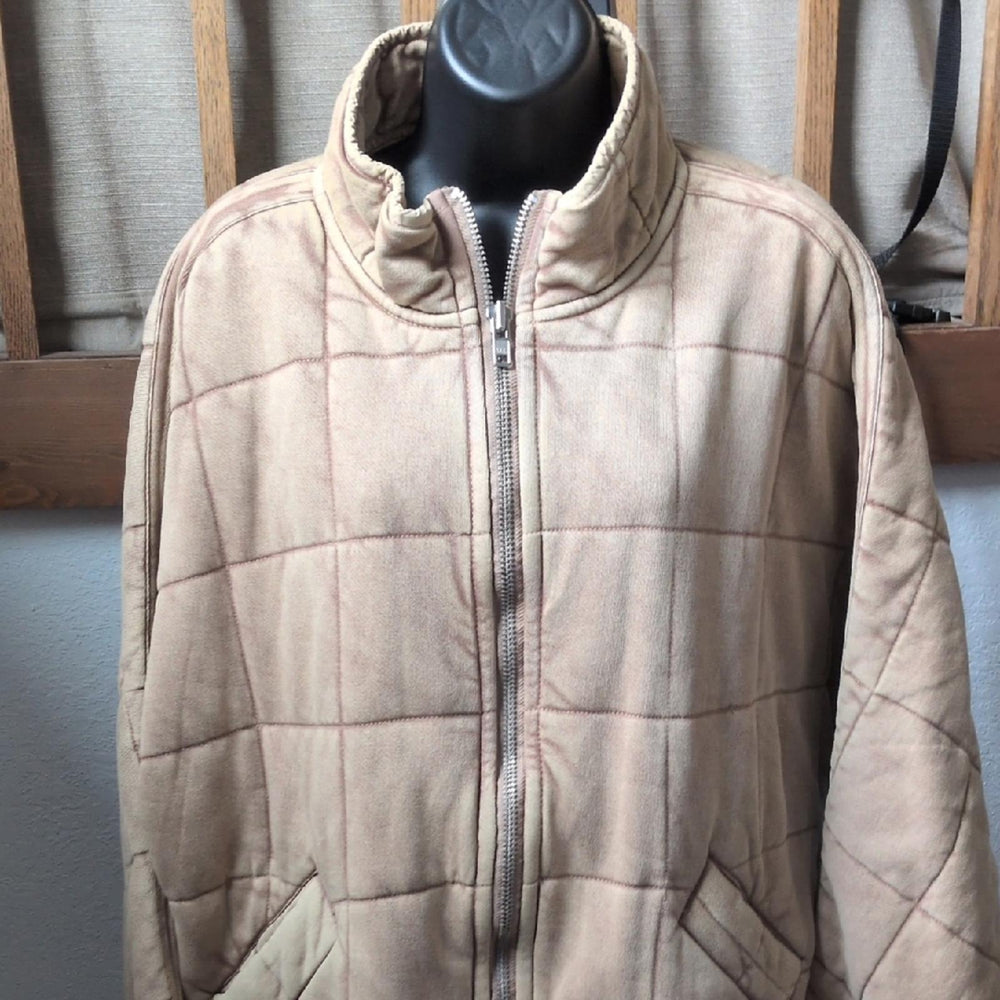 Free People Dolman Quilted Zip Up Jacket