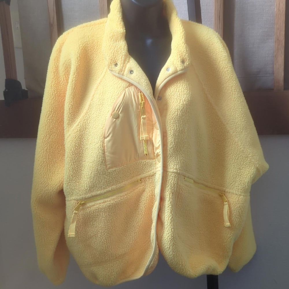 Free People Movement Yellow Hit The Slopes Jacket