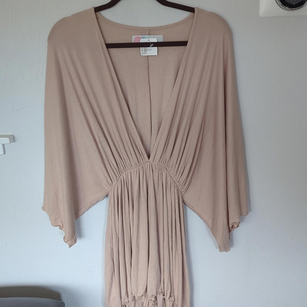 Free People Beach Romper in Taupe - Small