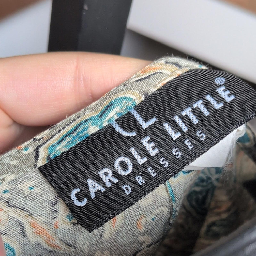 Carole Little 90s Vintage Boho Maxi Dress