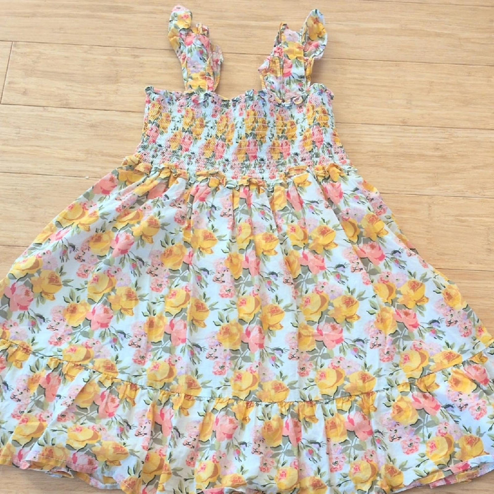 Janie And Jack The Emily Smocked Floral Sundress