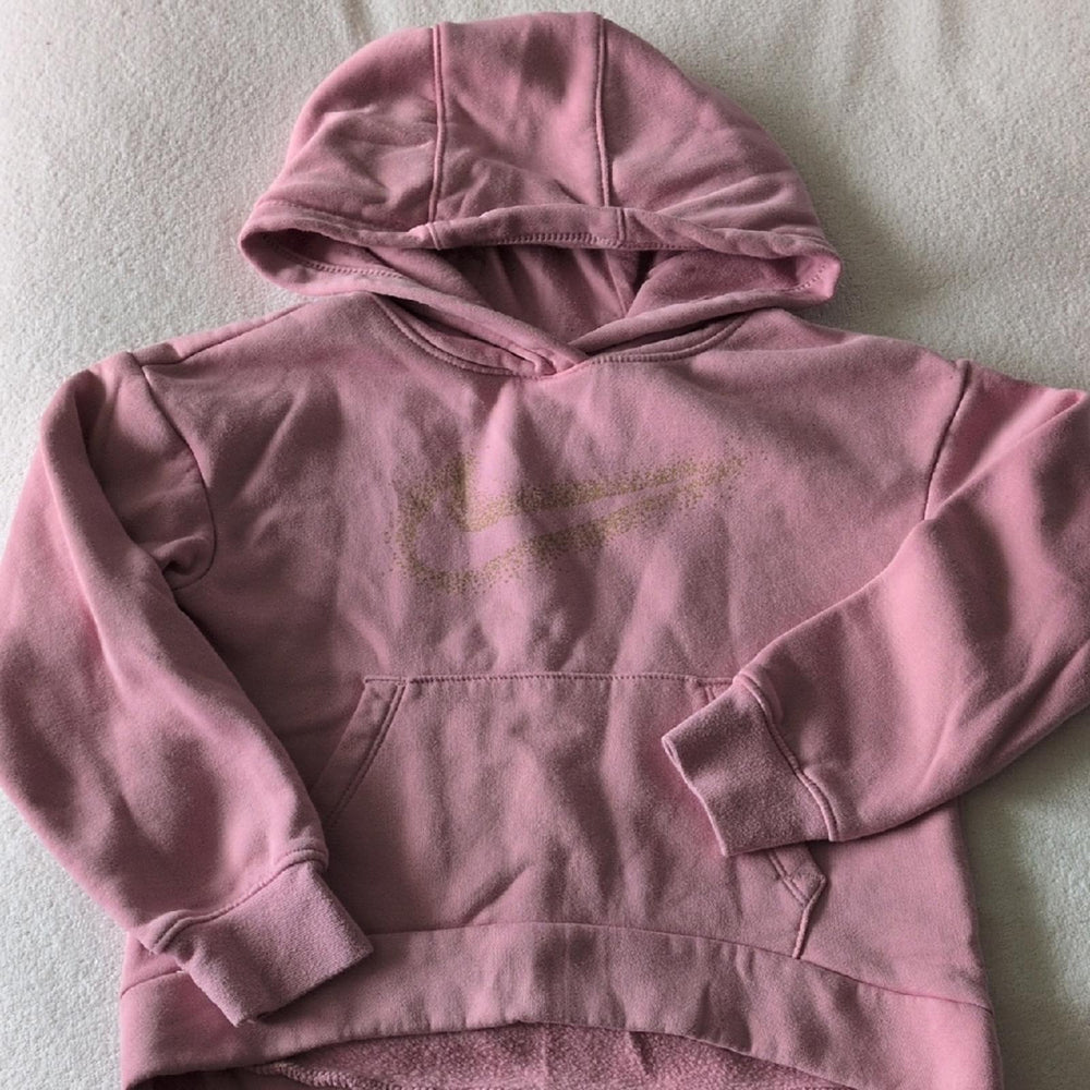 Pink Swoosh Nike Hoodie