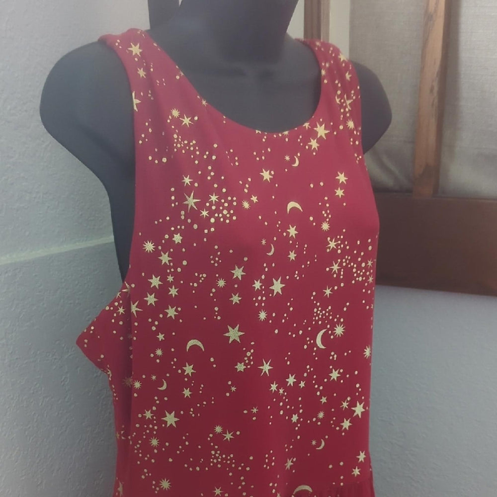 Limited Edition Blackmilk Red Stardom Bow Back Dress - XXL