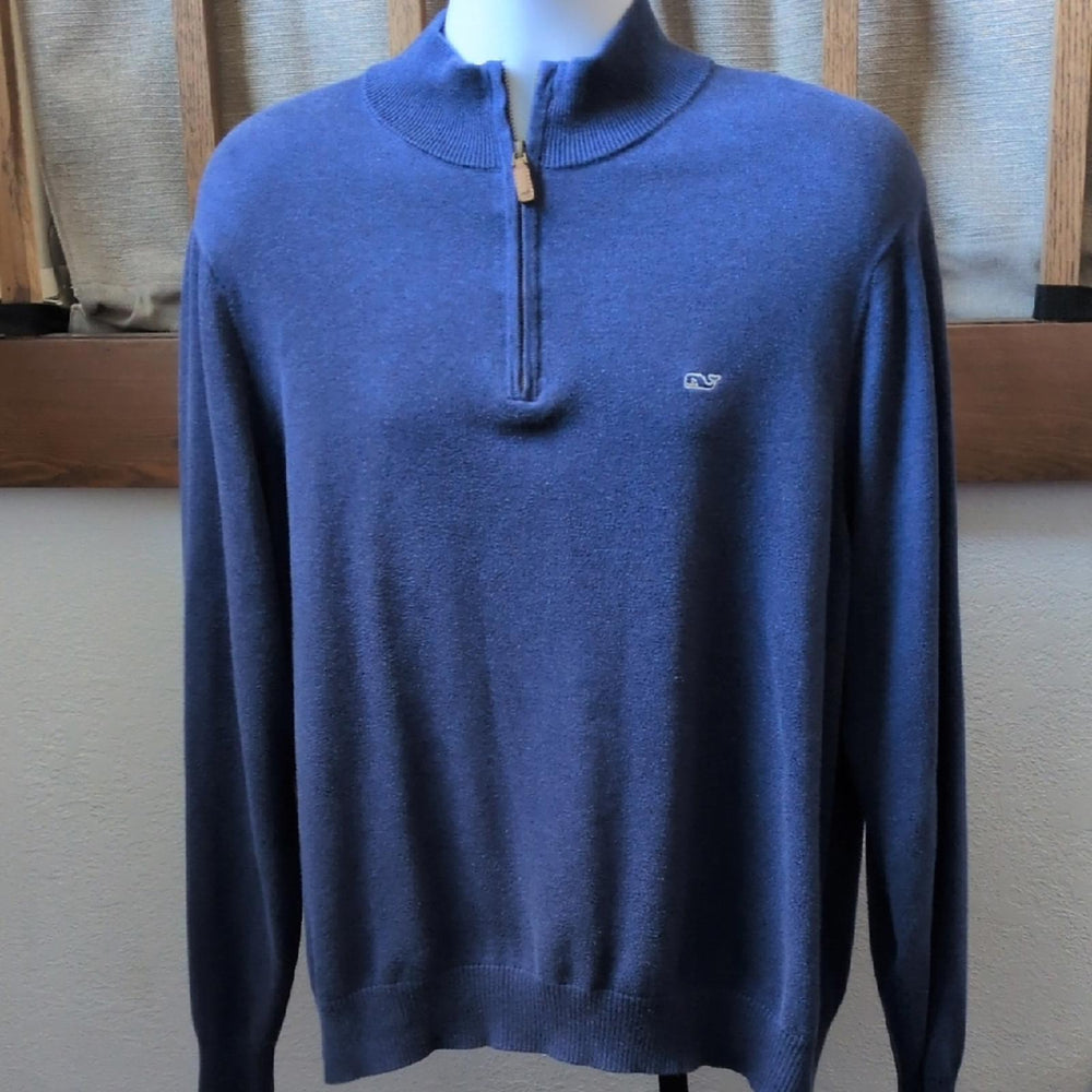 Vineyard Vines Quarter Zip Sweater - Large