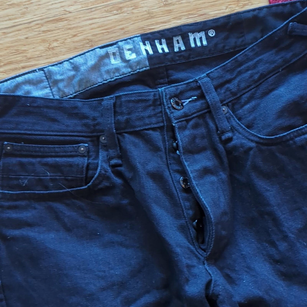 Men's Black Denham Upgrade Skinny Jeans