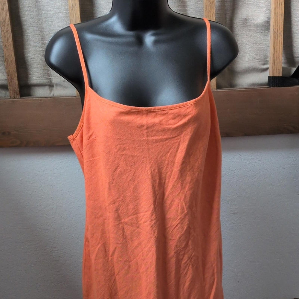 Abercrombie Linen Blend Midi Dress - Medium