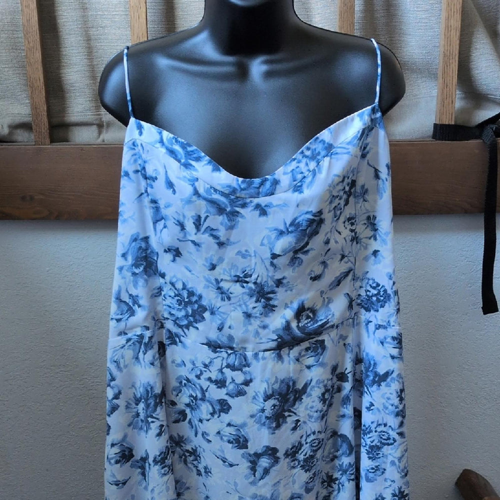 Abercrombie And Fitch High Slit Camille Midi dress - XXL