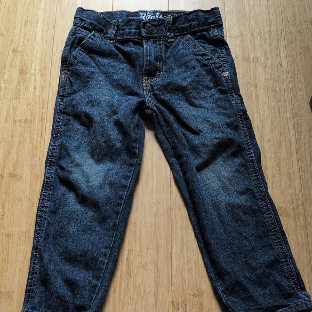 Boys Oshkosh B'gosh Workwear Straight Dark Denim Pants
