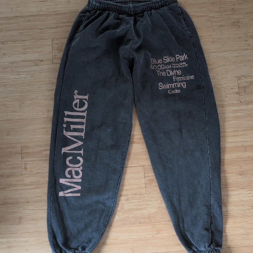 Mac Miller Grey Jogger Sweatpants - Small