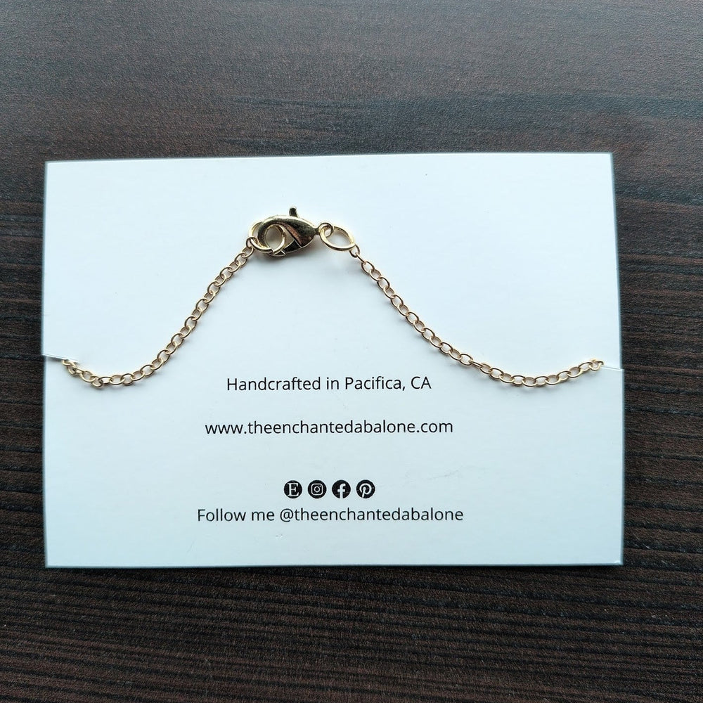 The Abalone Anklet by The Enchanted Abalone