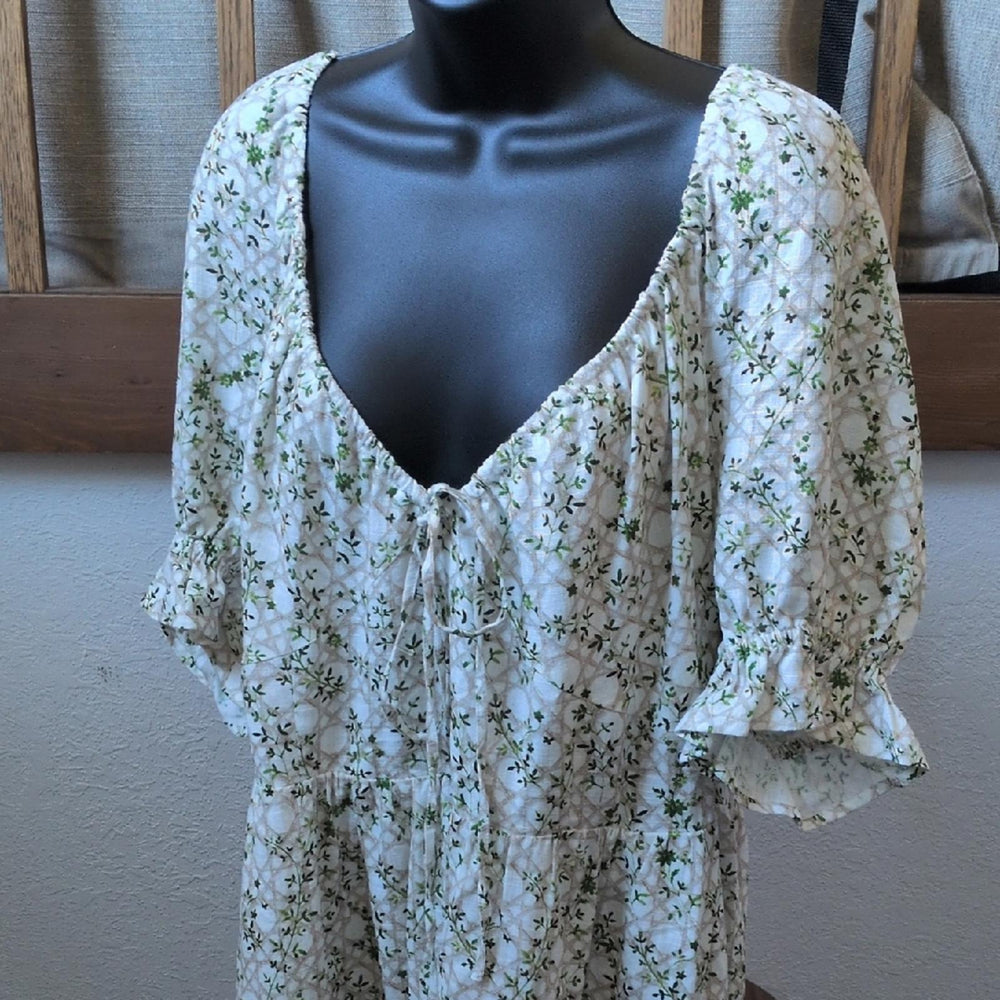 Hill House Home Ophelia Basketweave Vine Dress - XXL