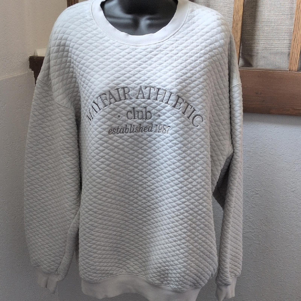 Mayfair Athletic Club Quilted Sweatshirt