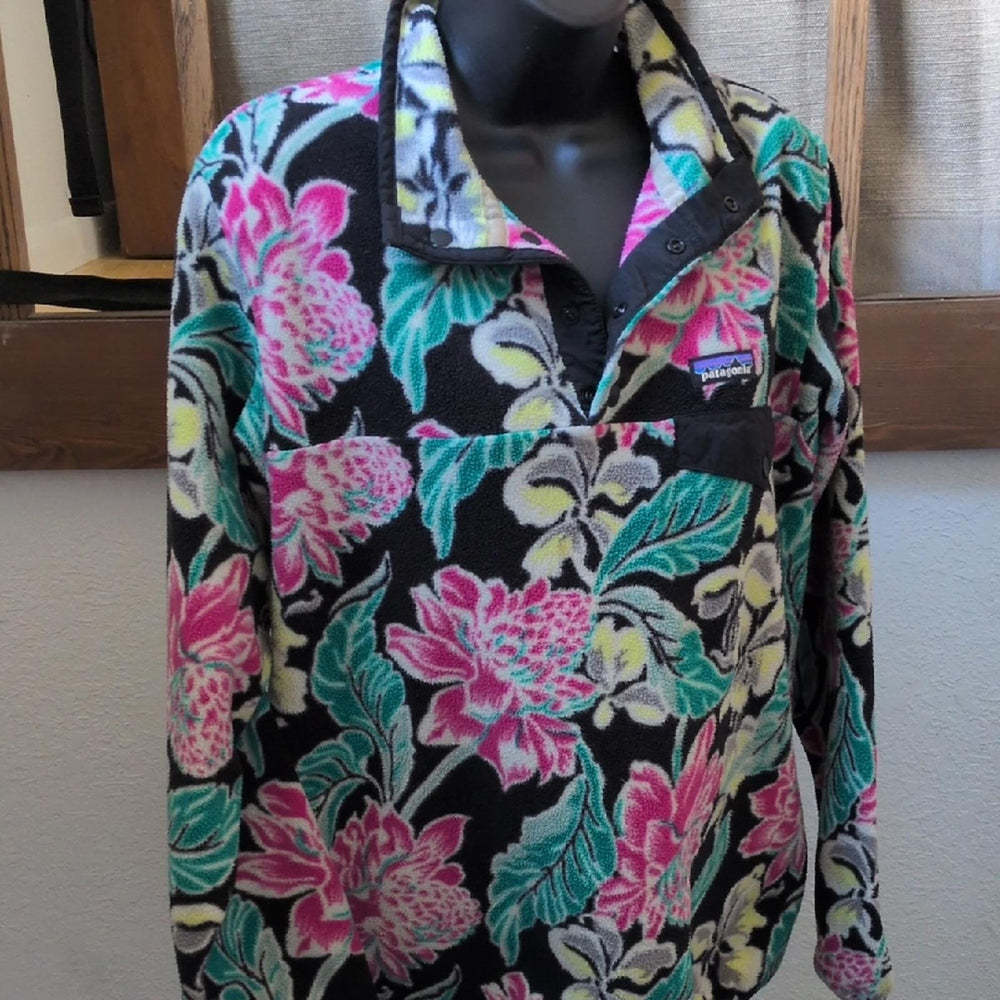 Patagonia Synchilla Manoa Floral Sweater