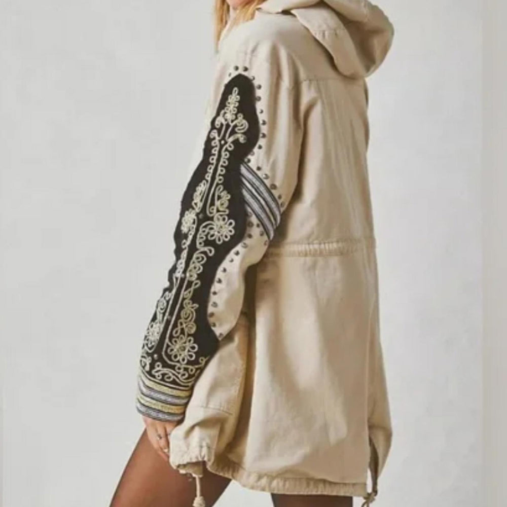 We The Free Golden Quill Military Parka Jacket