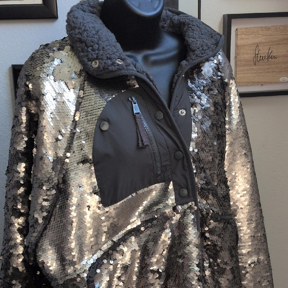 Limited Edition Fp Movement Hit The Slopes Sequin Jacket