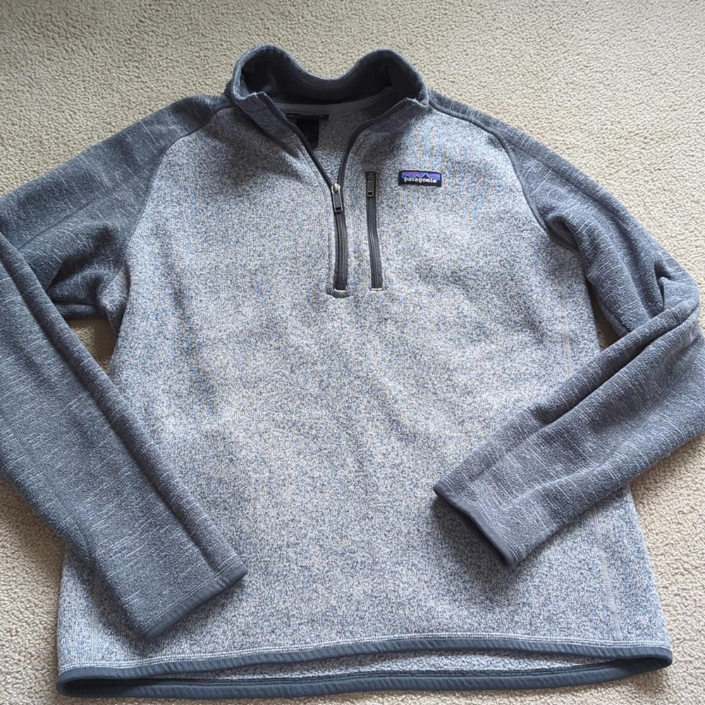 Men's Patagonia better Sweater quarter zip