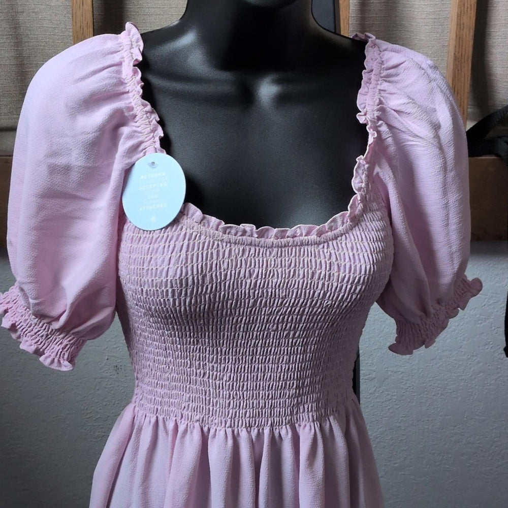 Hill House Home Light Pink Louisa Nap Dress - XXS