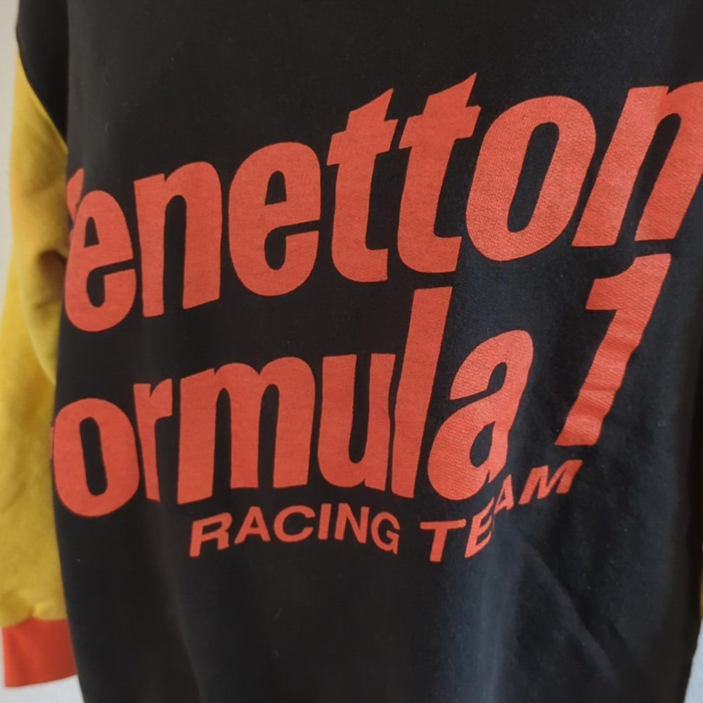 VINTAGE Benetton formula 1 racing sweater