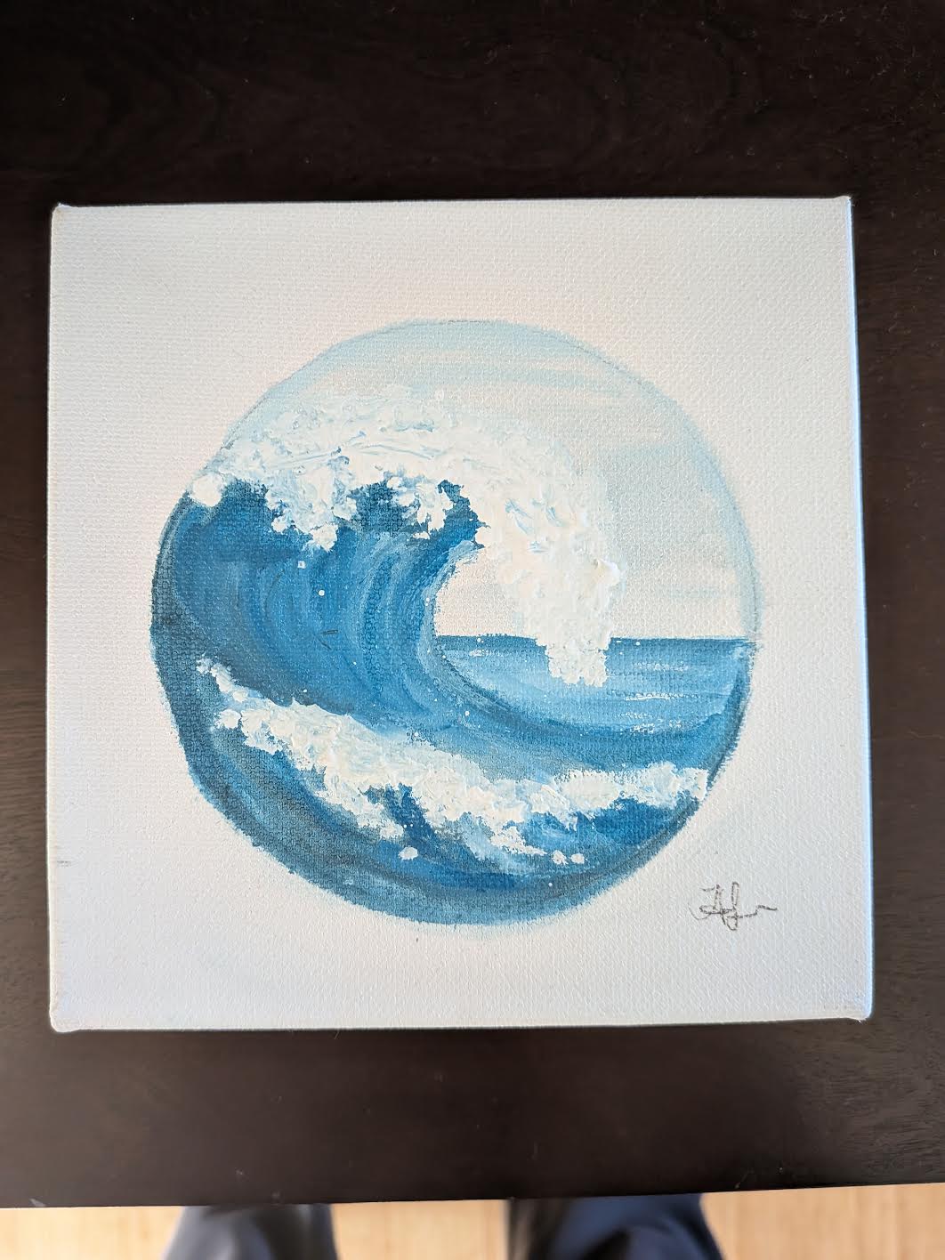 Mini Wave Painting - 6x6