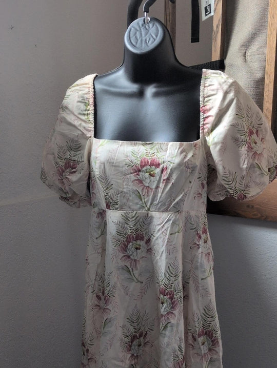 Hill House Matilda Dress In Paradise Floral Size S