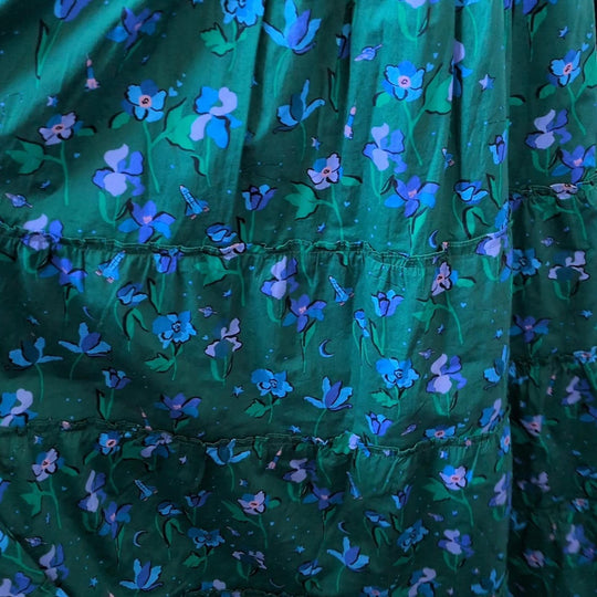 Hill House Home Ellie Nap Dress In Space Floral - Extra Small