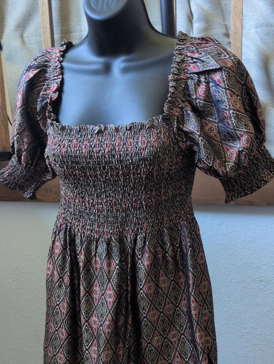 Hill House Home Athena Jewel Brocade Mini Nap Dress - XS