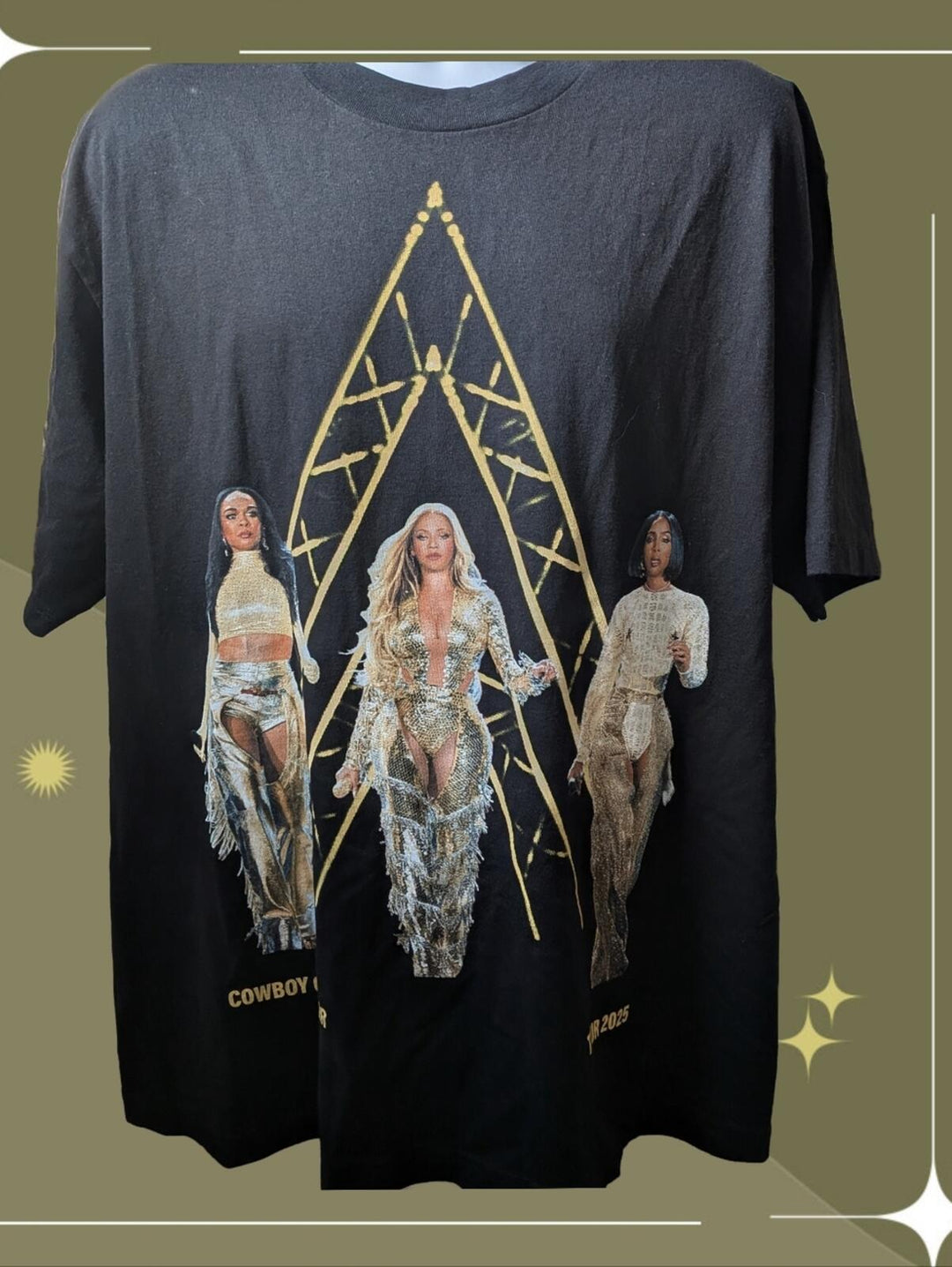 Official Cowboy Carter X Destiny's Child Tour Tee 2025 - XL