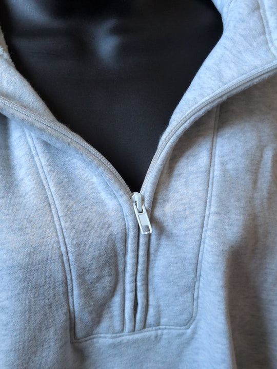 Abercrombie And Fitch Soft AF Essentials Collection Quarter Zip - M