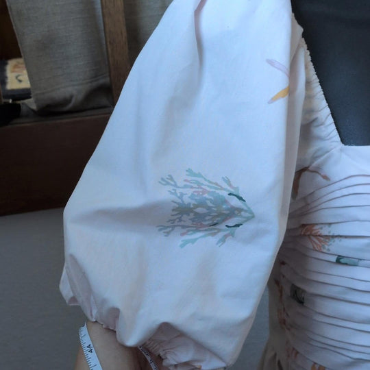 Abercrombie Seashell Print Emerson Dress  - Small