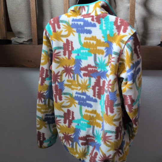 Patagonia Aztec Trees Print Synchilla - XS