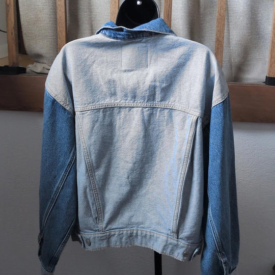 Levi's Inside Out Two Toned Jean Jacket - Medium