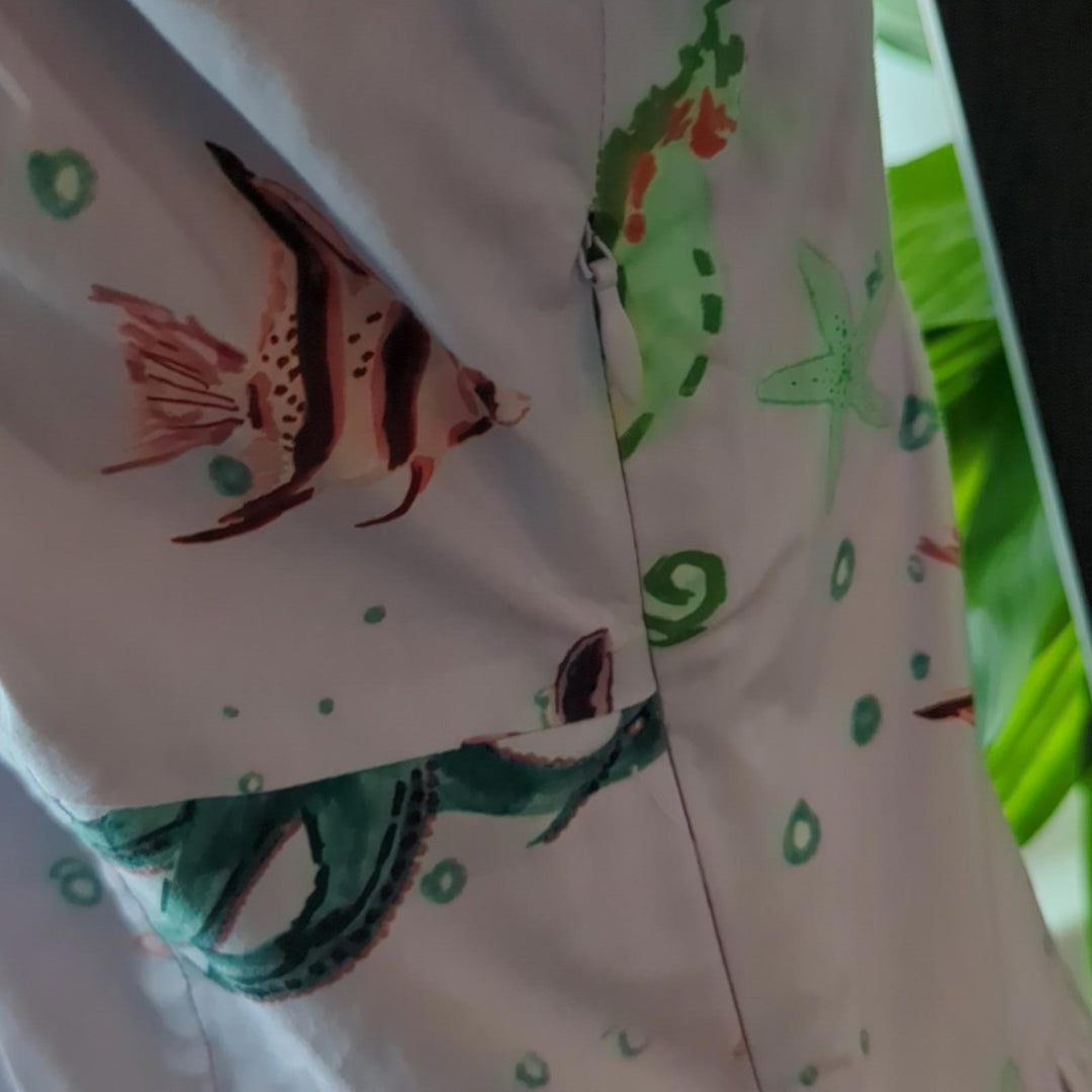Hill House Ophelia midi sea creatures dress