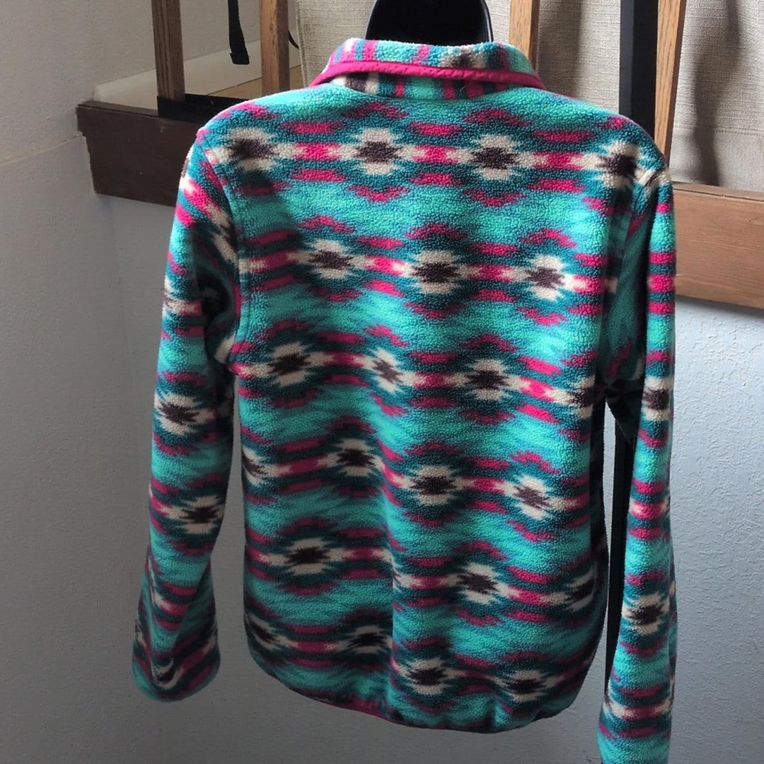 Patagonia Wild Desert Teal Synchilla Sweater
