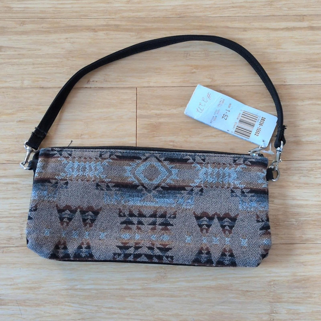 Vintage Pendleton Aztec Wool Shoulder Bag