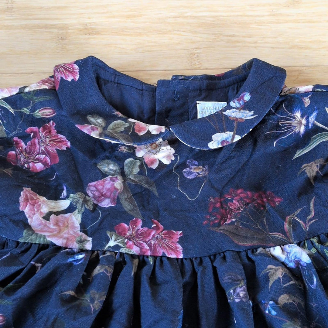 Edgehill Collection Night Floral Baby Dress