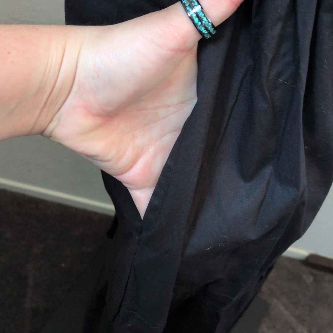 Quince 100% Organic Cotton Tiered Maxi Dress - Medium