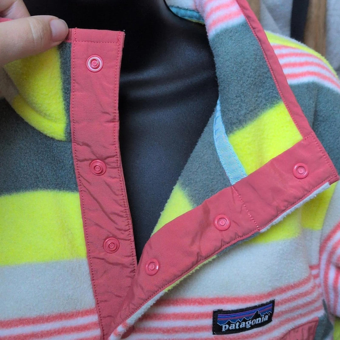 Patagonia Painted Fitz Snap-t Synchilla - Medium