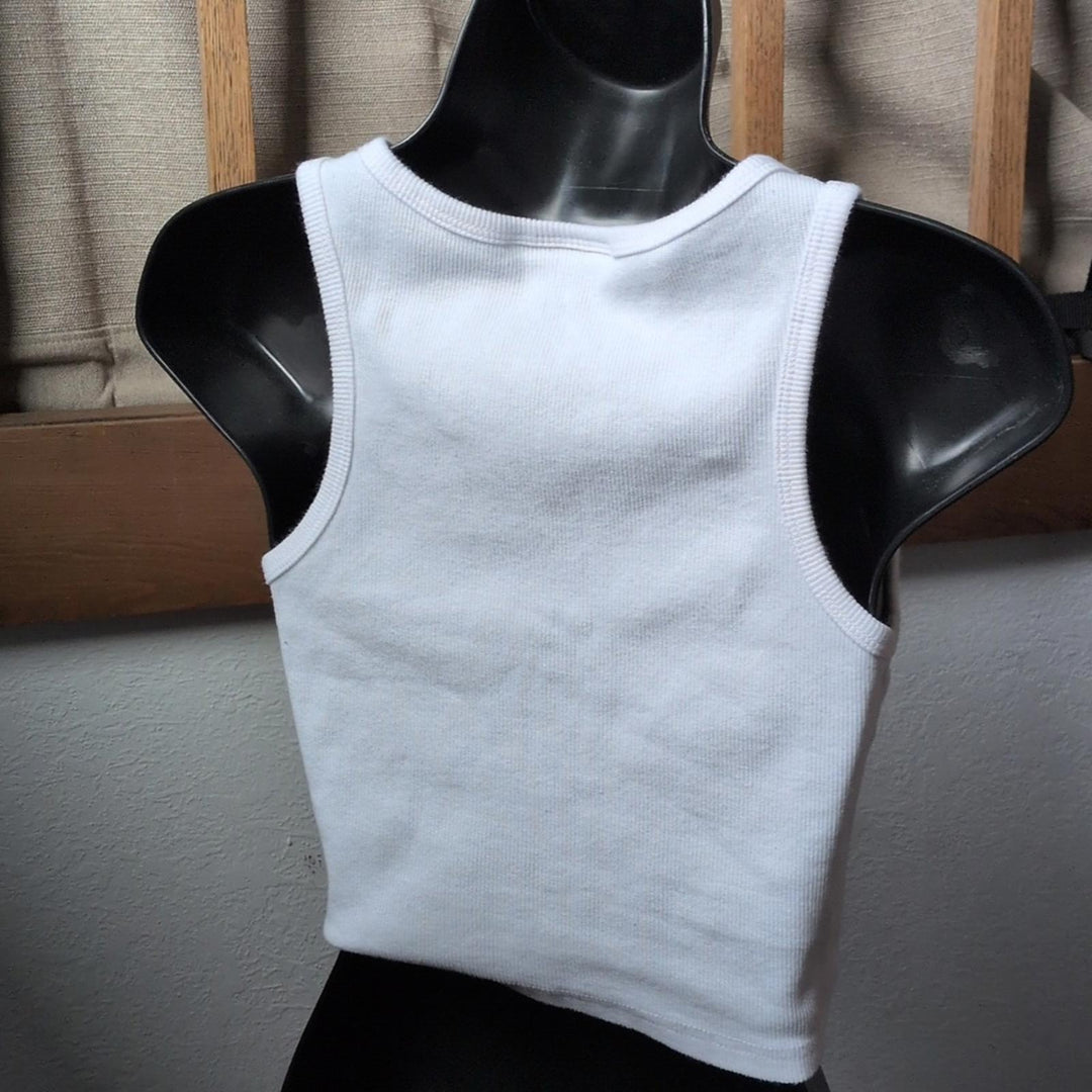 Von Dutch Ribbed Keyhole notch Tank - Small