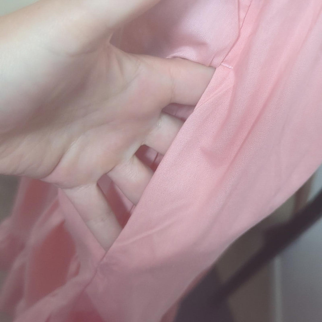 Pink Abercrombie Maxi Dress - Medium